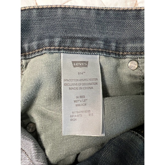 Levi’s Slim Straight Size 14 reg 27/27 gray - Picture 3 of 4